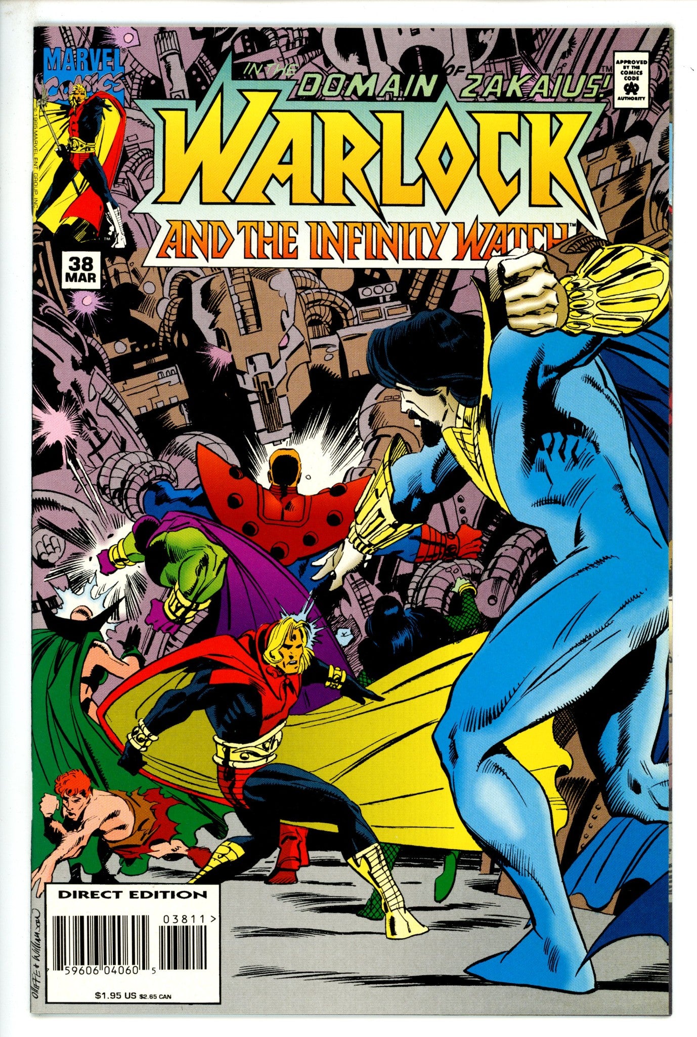 Warlock and the Infinity Watch 38 NM (1995)