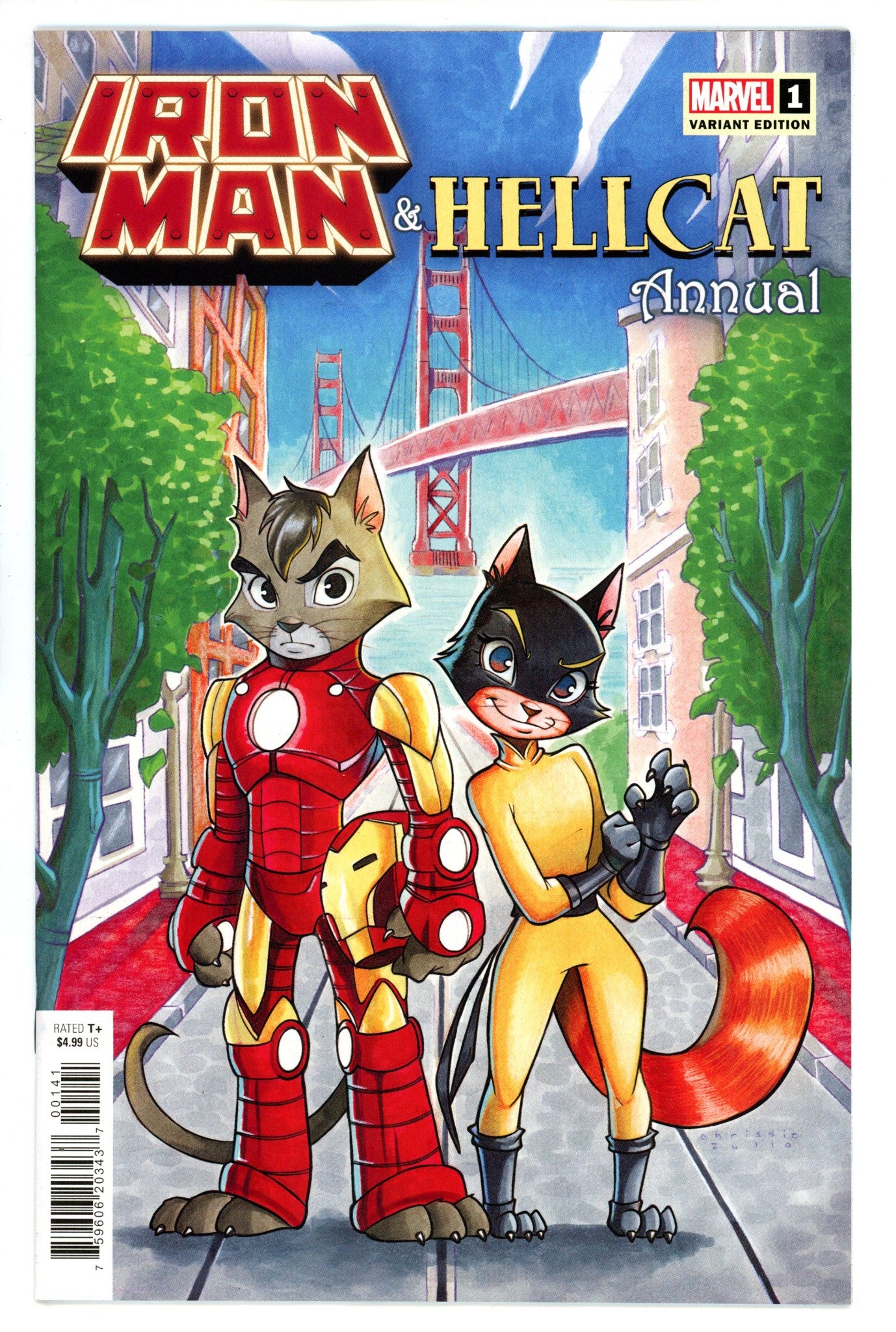 Iron Man / Hellcat Annual 1 Zullo Variant (2022)