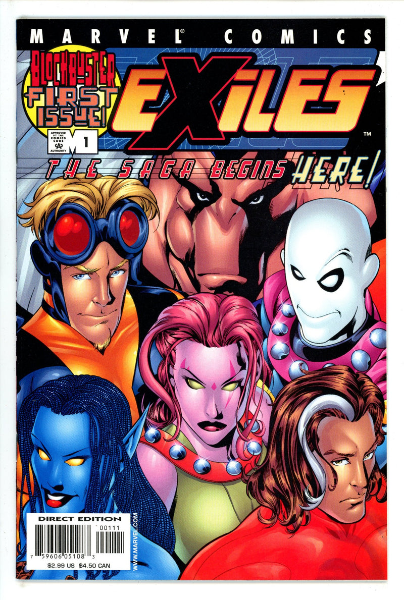 Exiles Vol 1 1 VF/NM (2001)