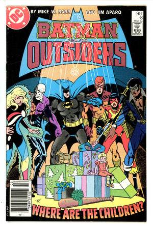 Batman and the Outsiders Vol 1 8 Canadian Price Variant FN (1984)