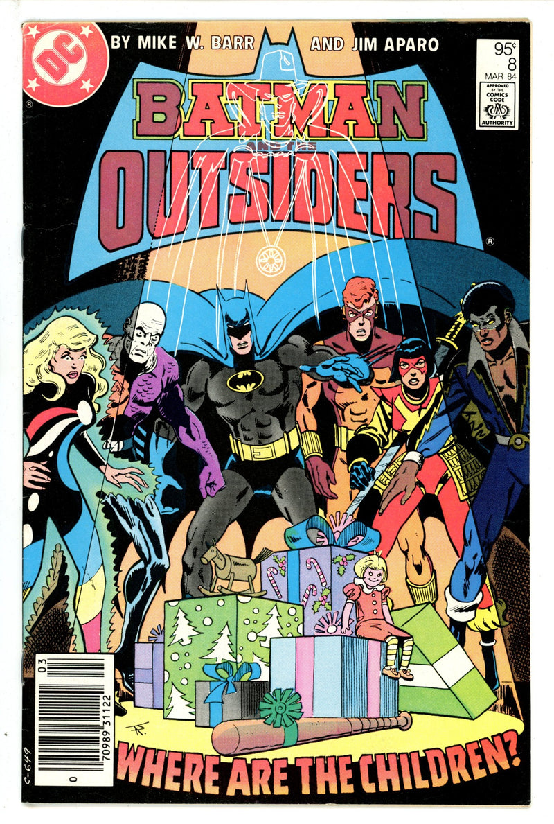 Batman and the Outsiders Vol 1 8 Canadian Price Variant FN (1984)