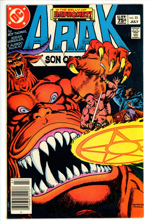 Arak / Son of Thunder 23 Canadian VF+