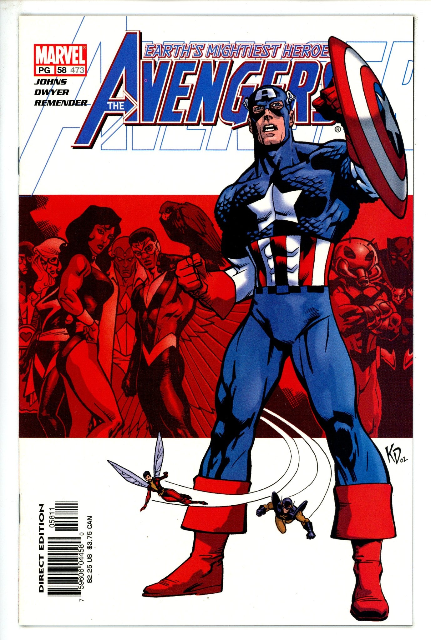 Avengers Vol 3 58 (473) (2002)