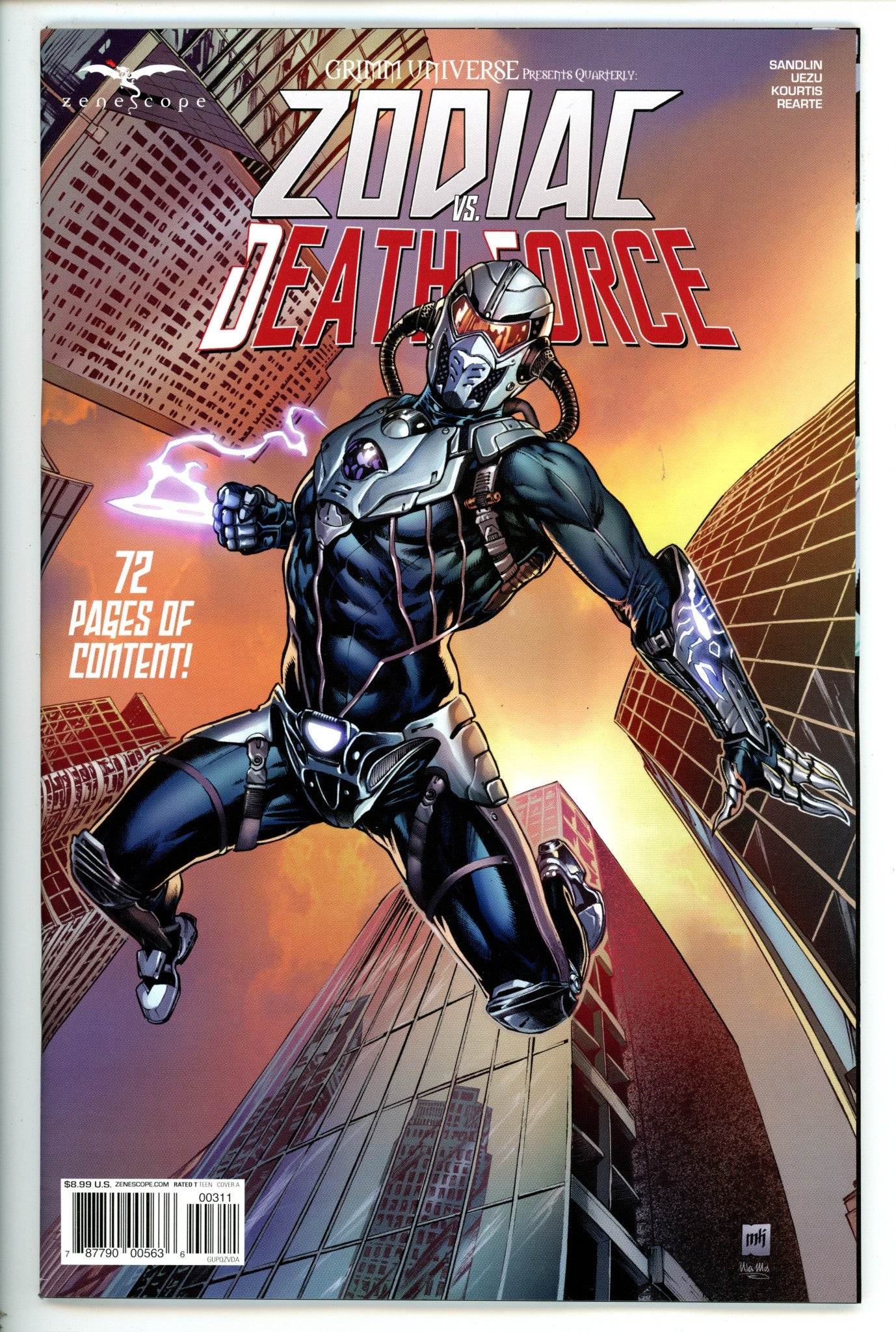 Grimm Universe Quarterly Zodiac vs Deathforce 1 (2021)