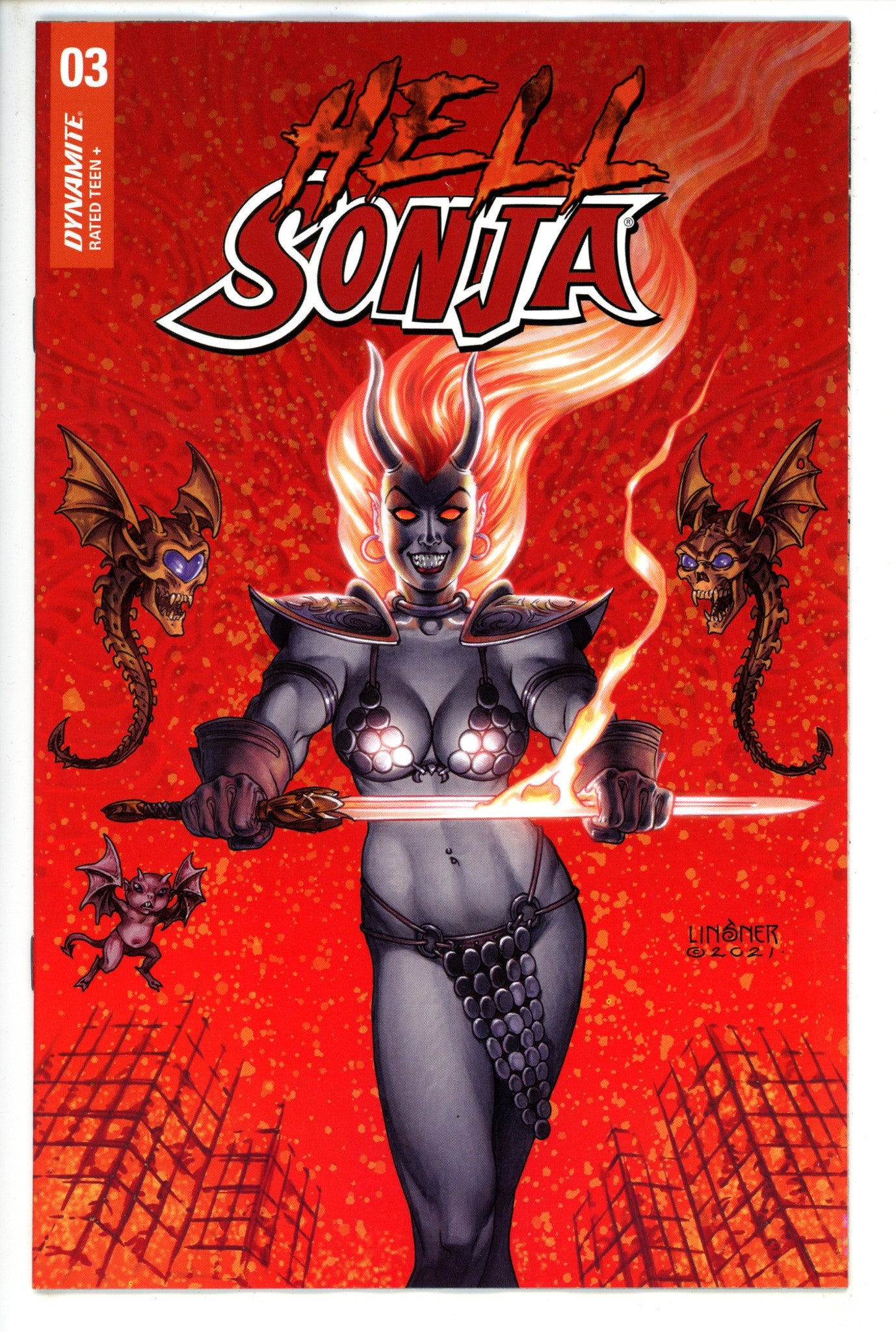 Hell Sonja 3 Linsner Variant (2022)