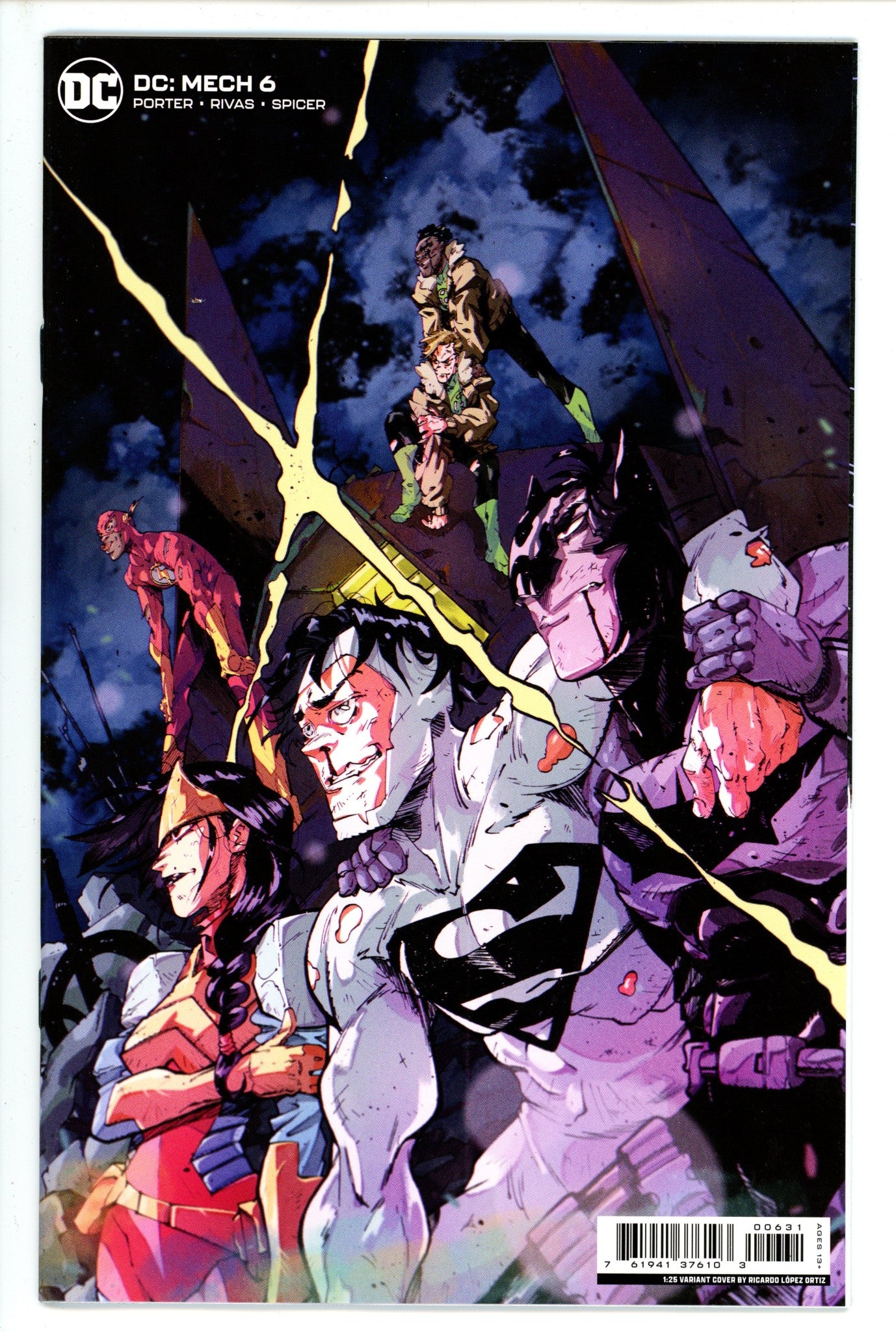 DC Mech 6 Lopez Incentive Variant NM+ (2022)