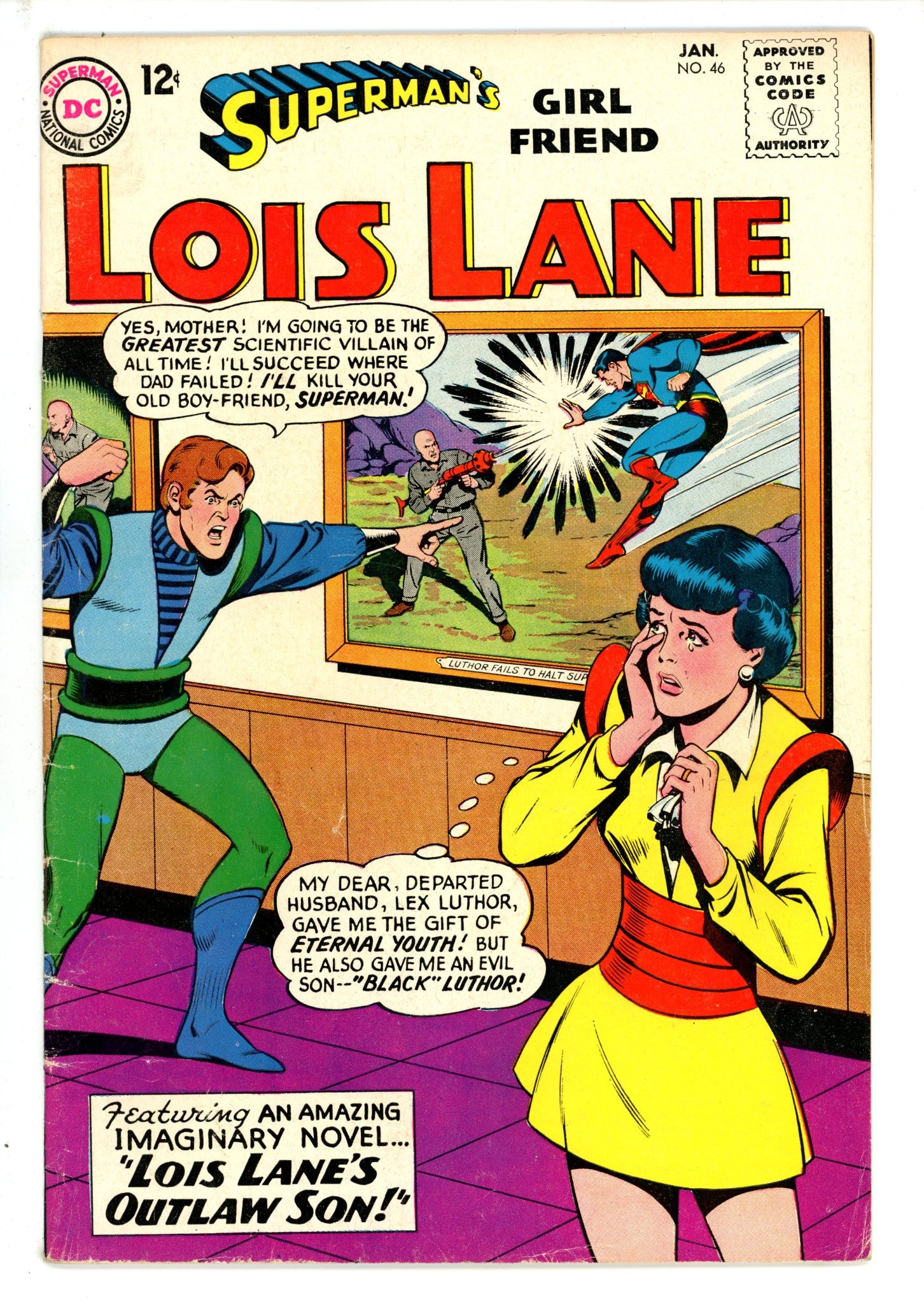 Superman's Girl Friend, Lois Lane 46 VG (1963)