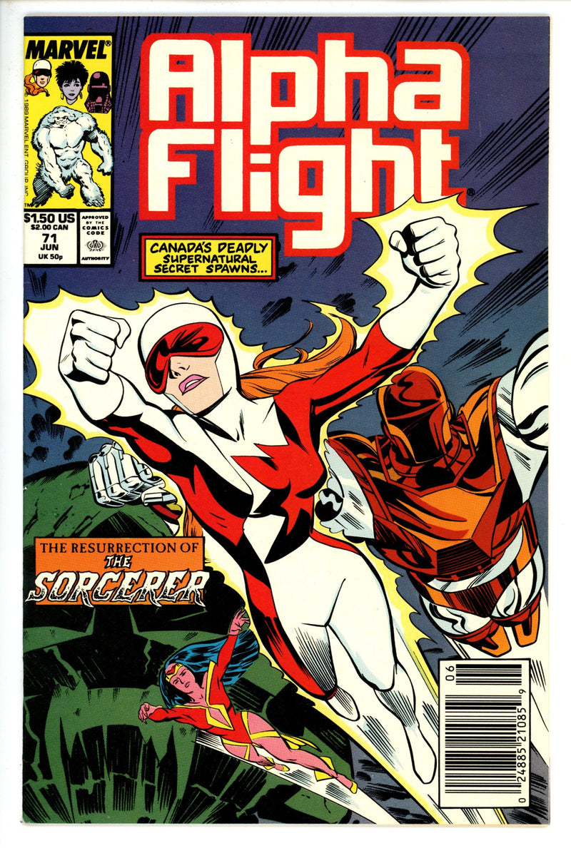 Alpha Flight Vol 1 71 Newsstand