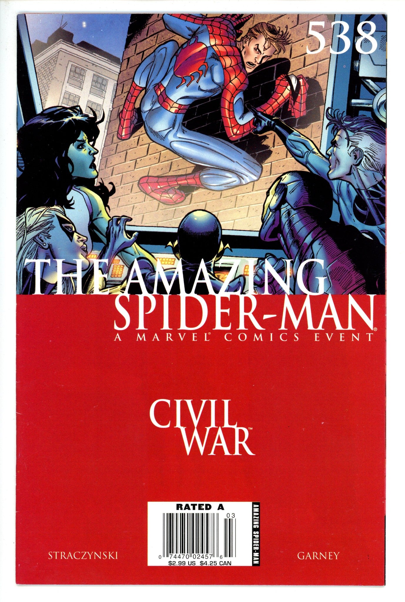 The Amazing Spider-Man Vol 2 538 Newsstand FN-