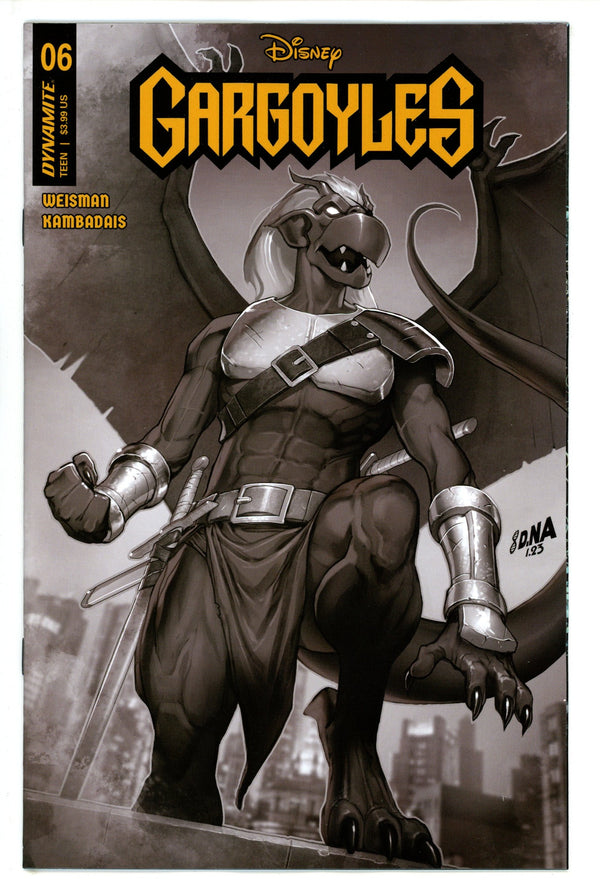 Gargoyles 6 Nakayama B&W Incentive Variant (2023)