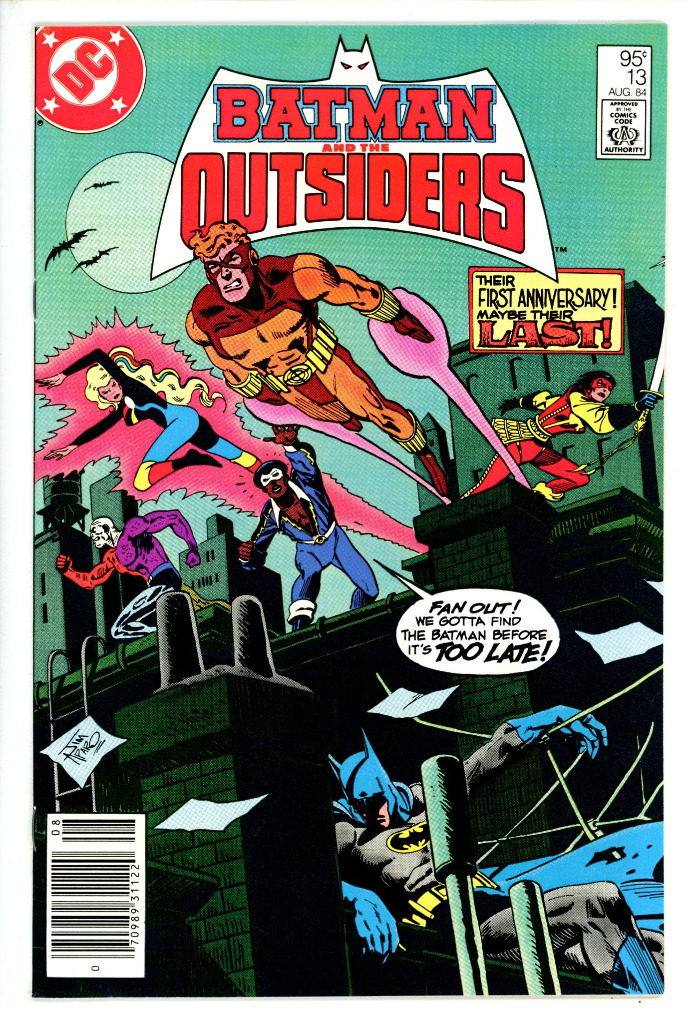 Batman and the Outsiders Vol 1 13 Canadian NM-