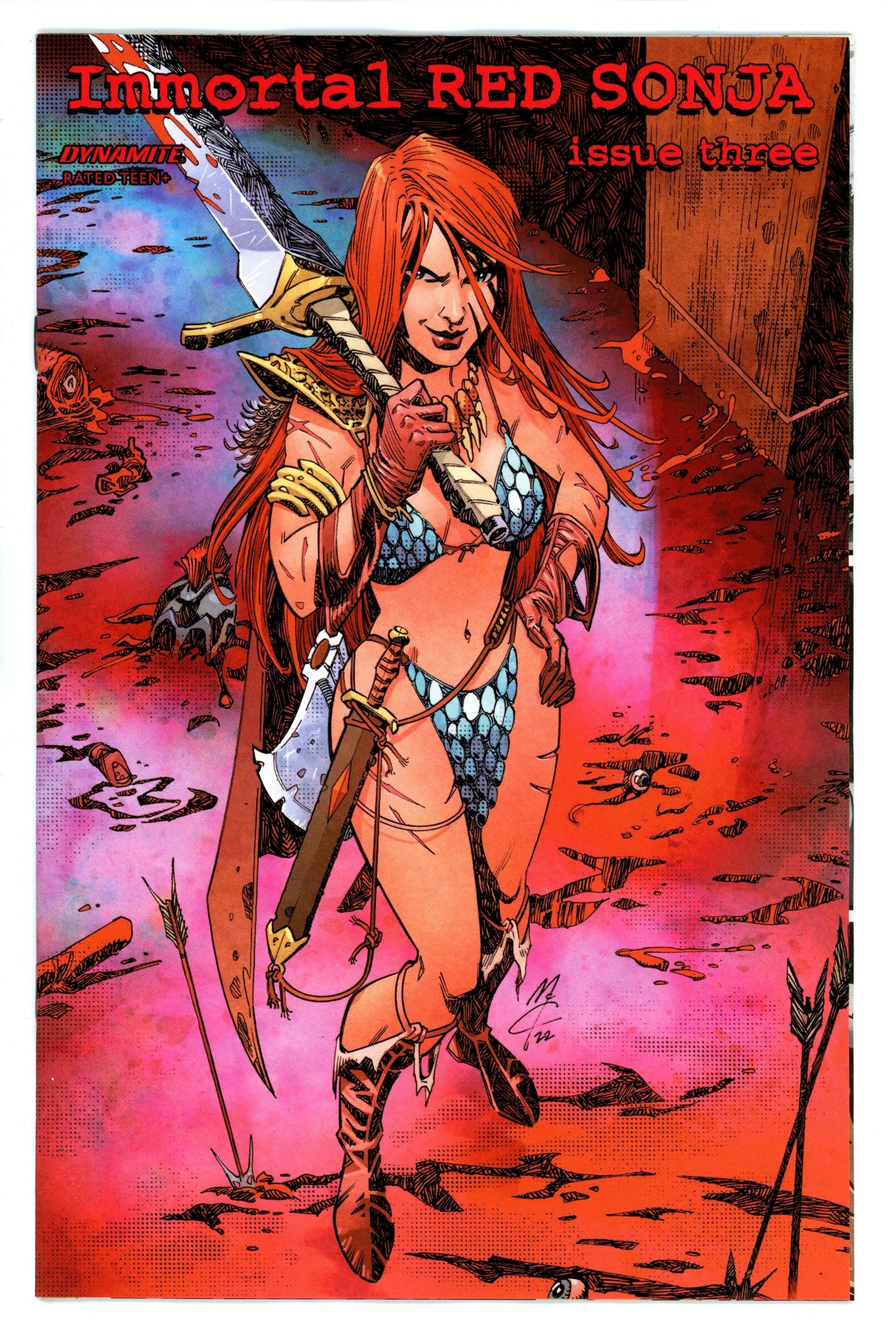 Immortal Red Sonja 3 McCreary Variant (2022)