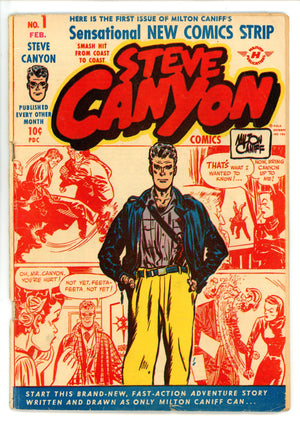 Steve Canyon Comics 1 VG- (1948)