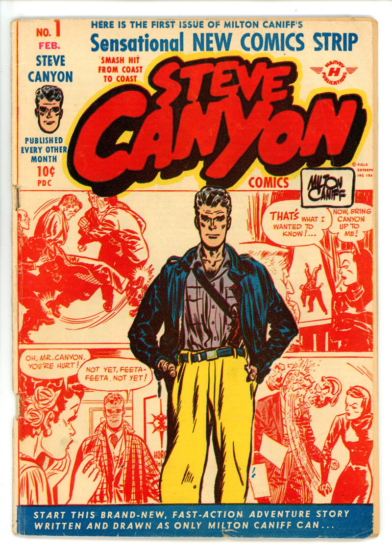 Steve Canyon Comics 1 VG- (1948)