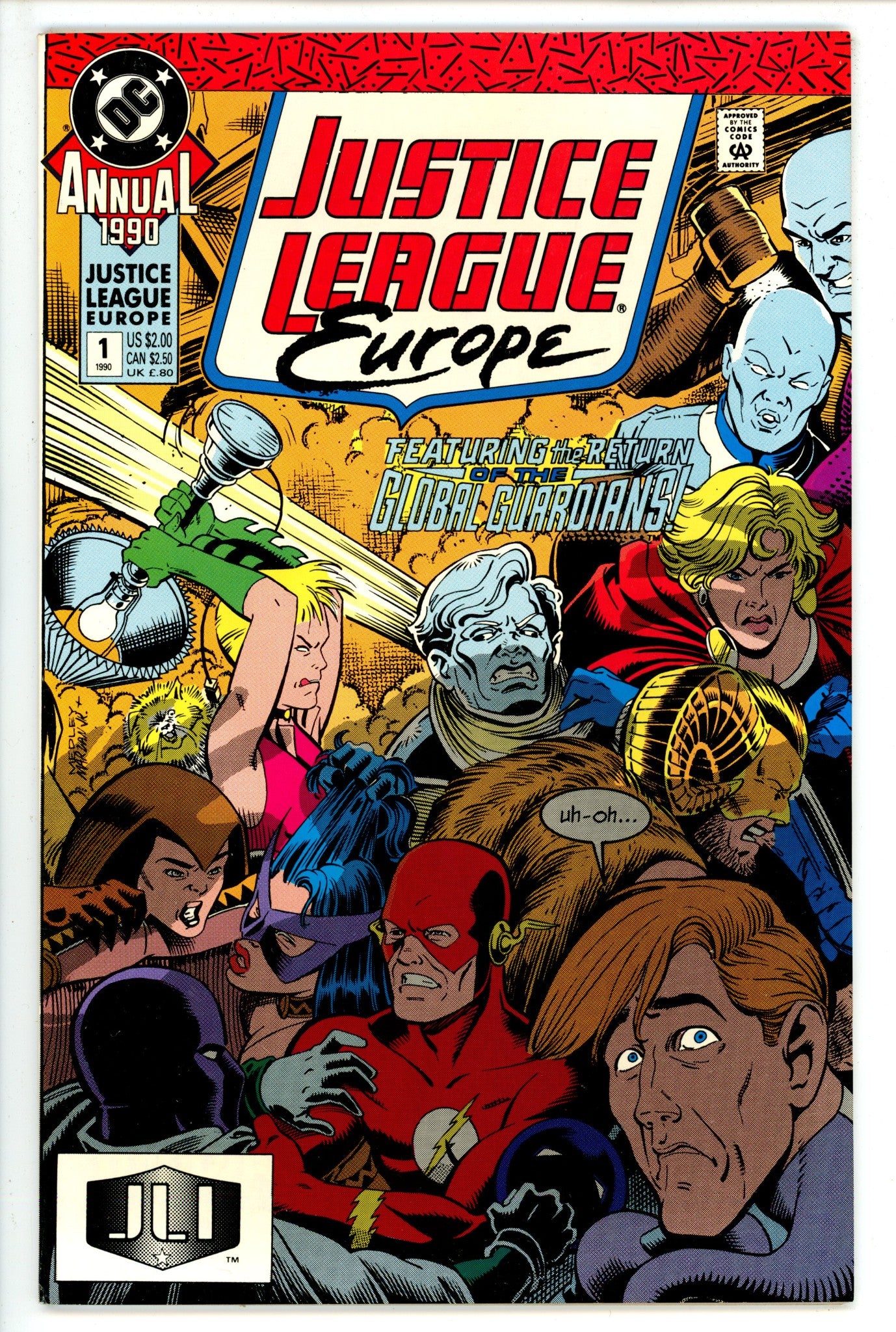 Justice League Europe Annual 1 (1990)