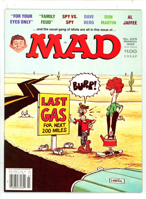 Mad 229 Canadian Price Variant NM- (1982)