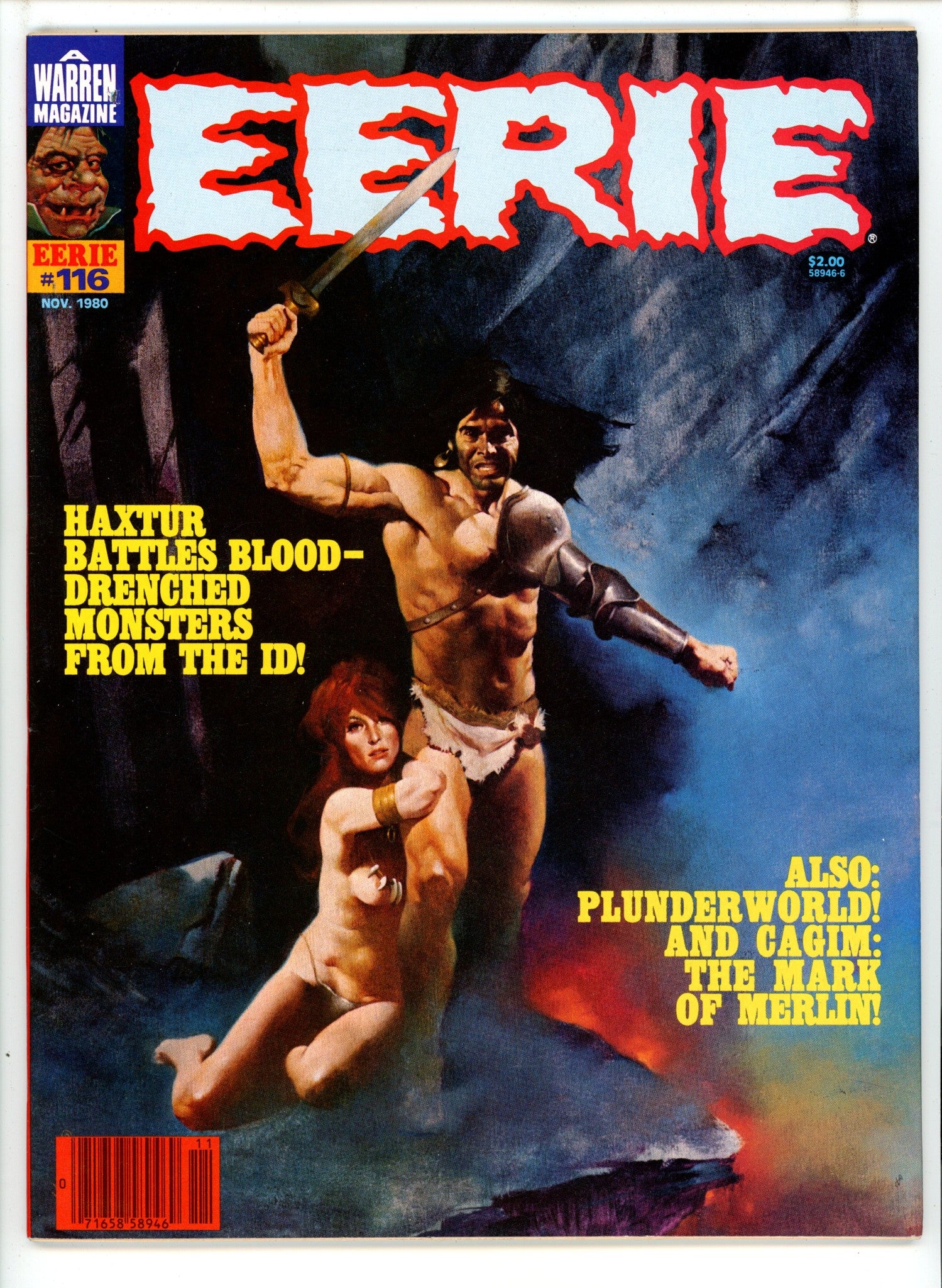 Eerie 116 Canadian Price Variant NM- (1980)