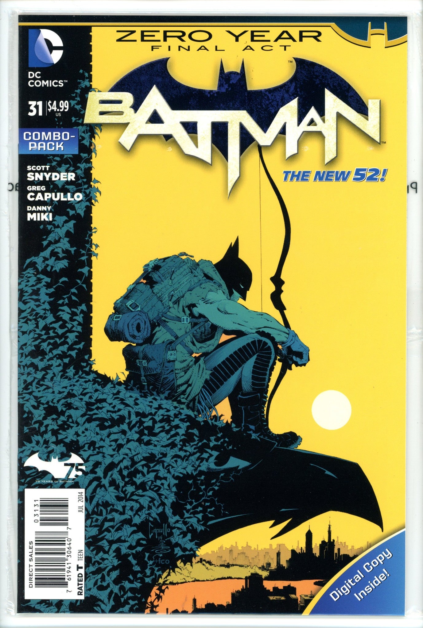 Batman Vol 2 31 Variant NM-DC-CaptCan Comics Inc