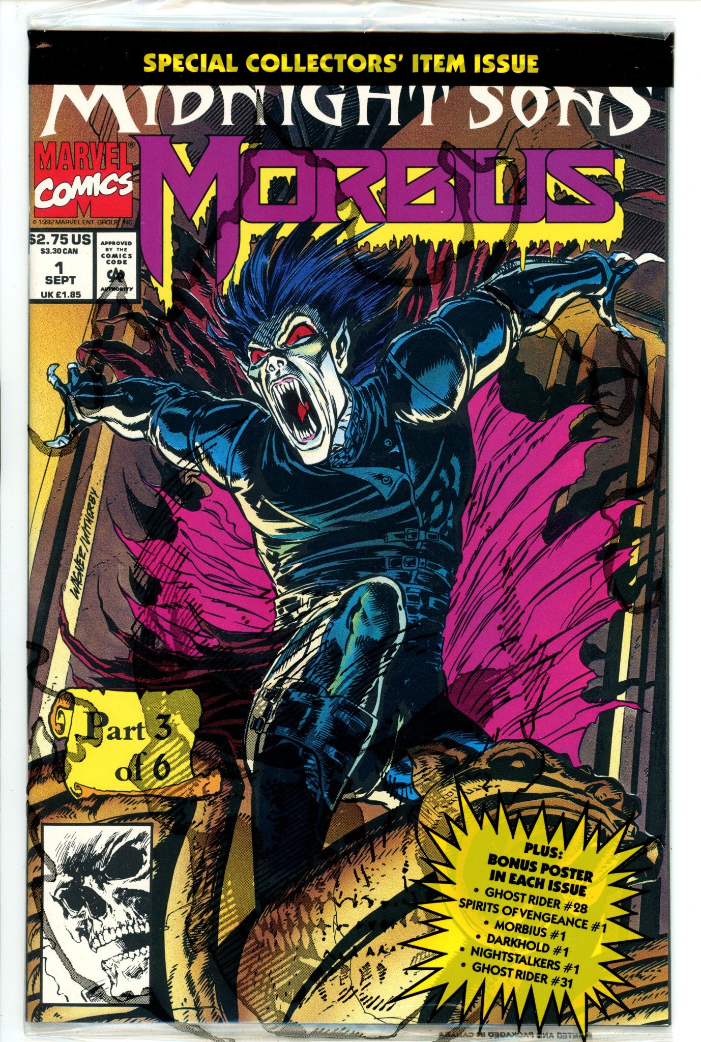 Morbius: The Living Vampire 1 Sealed
