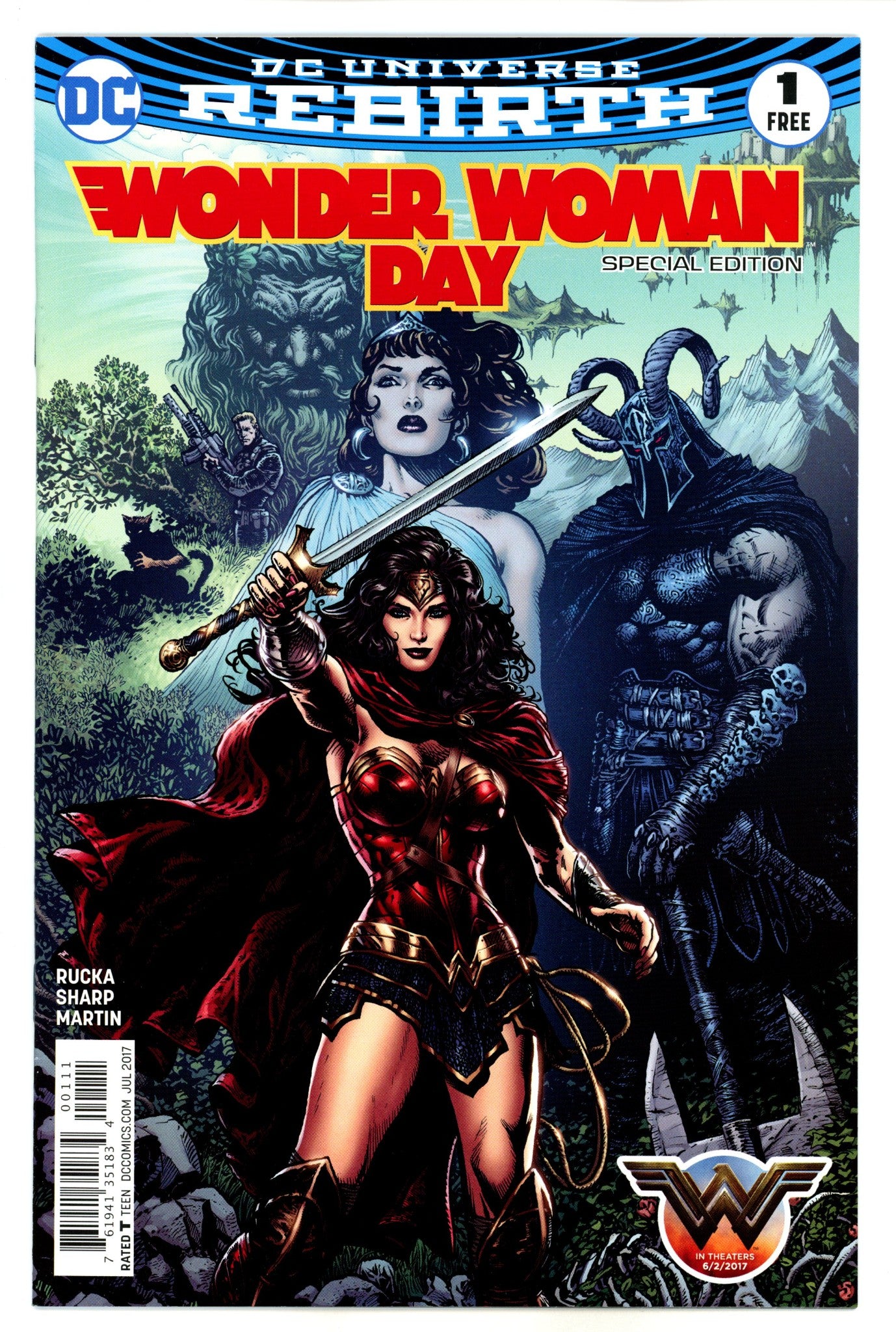 Wonder Woman 1 Wonder Woman Day Special Edition 1