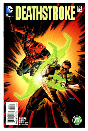 Deathstroke Vol 3 10 Green Lantern Variant