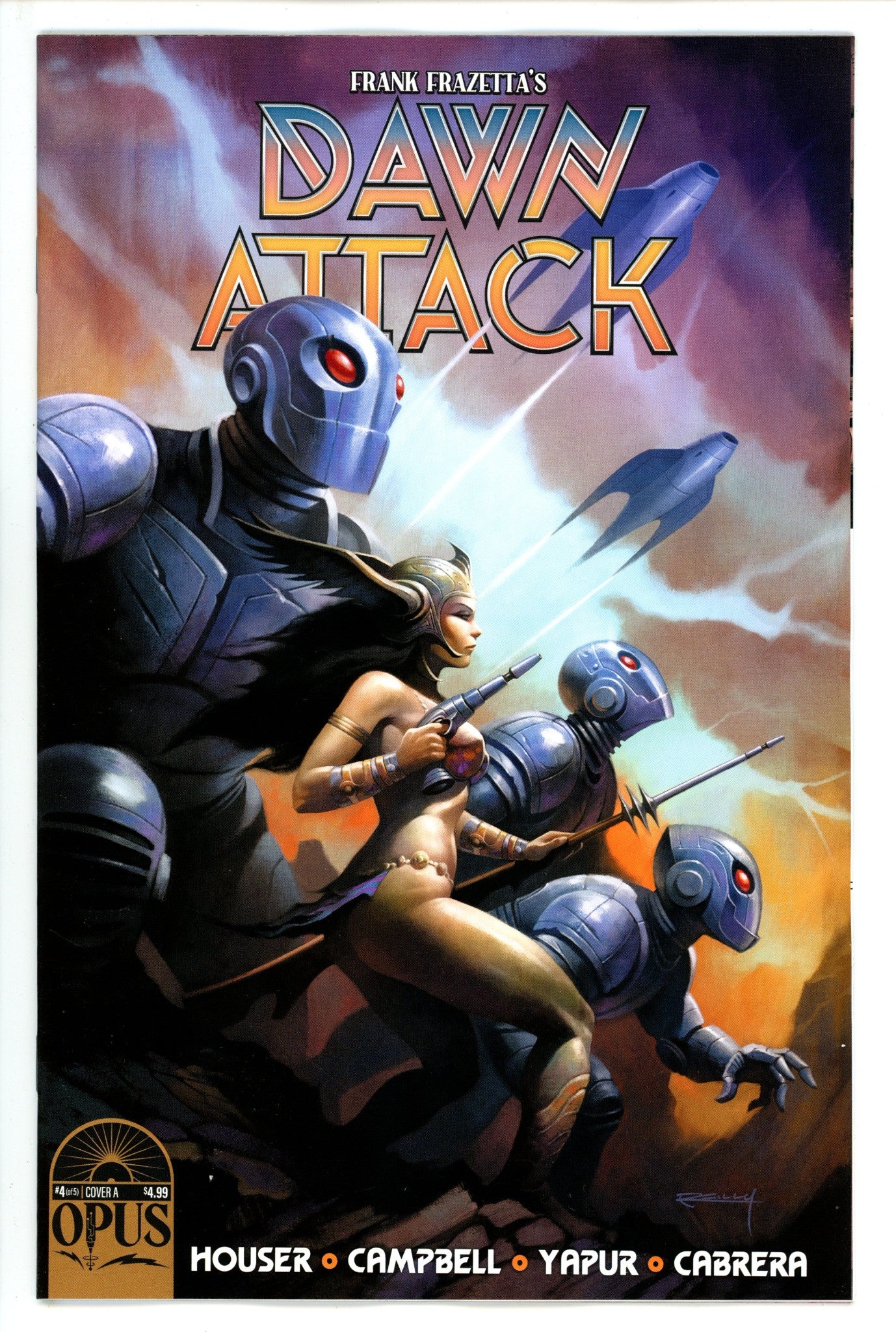 Frank Frazettas Dawn Attack 4 (2023)