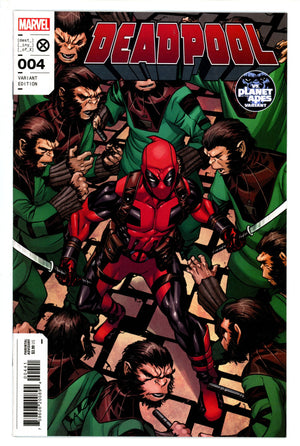 Deadpool Vol 8 4 Mckone Planet of the Apes Variant (2023)