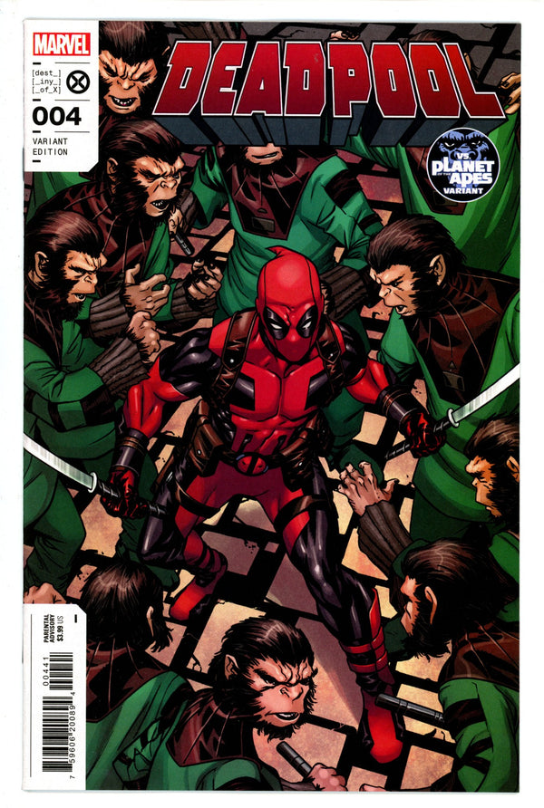Deadpool Vol 8 4 Mckone Planet of the Apes Variant (2023)