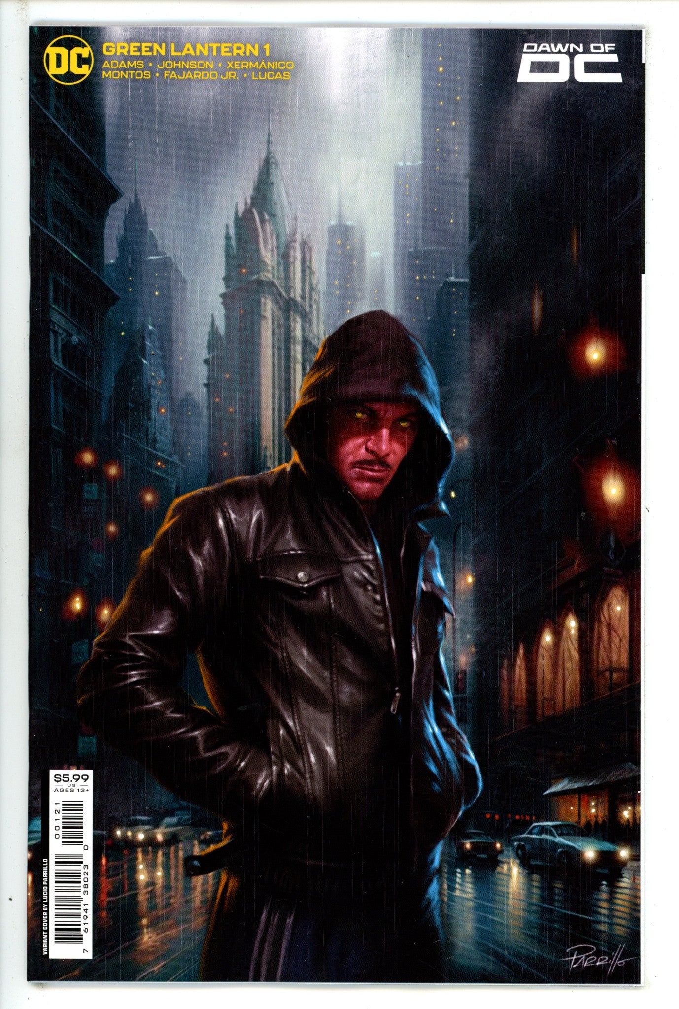 Green Lantern 1 Parrillo Variant (2023)