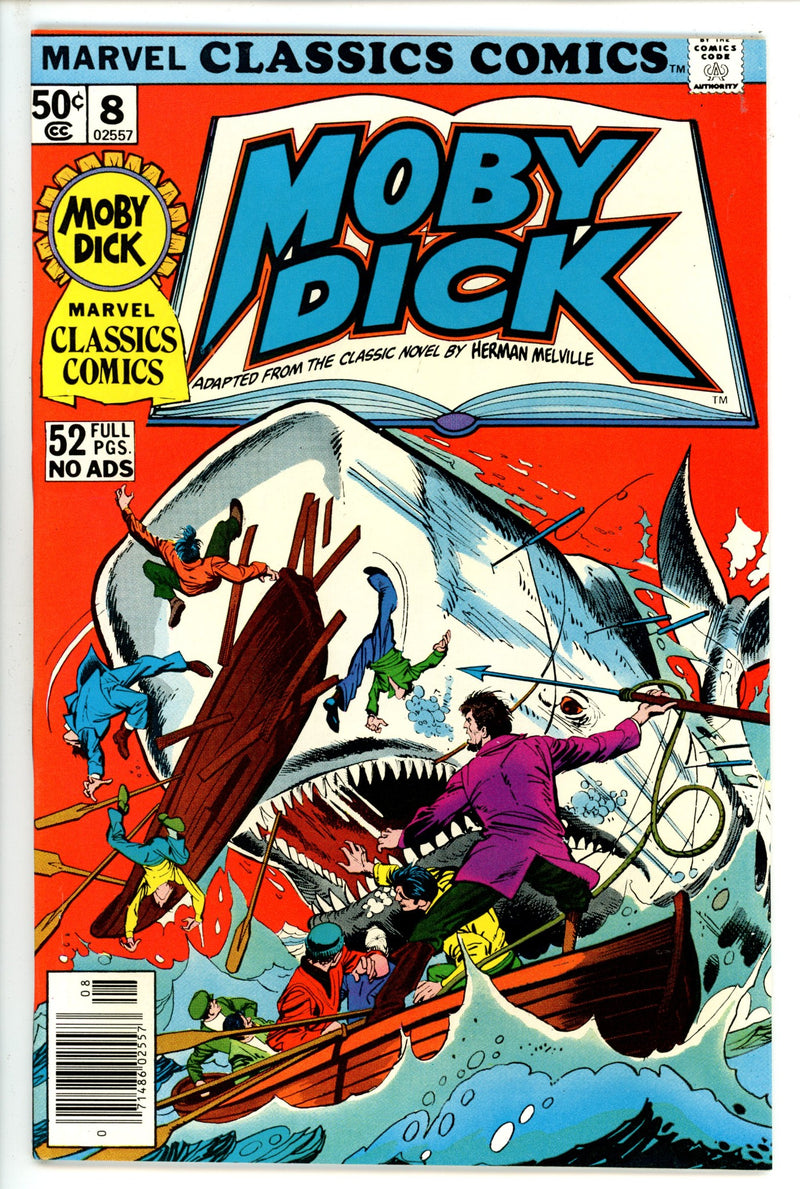 Marvel Classics Comics 8 VF+ (1976)