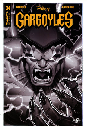 Gargoyles 4 Nakayama B&W Incentive Variant (2023)