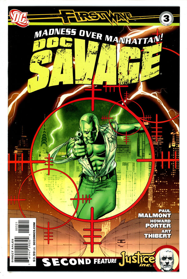 Doc Savage Vol 3 3 Cassaday Variant (2010)
