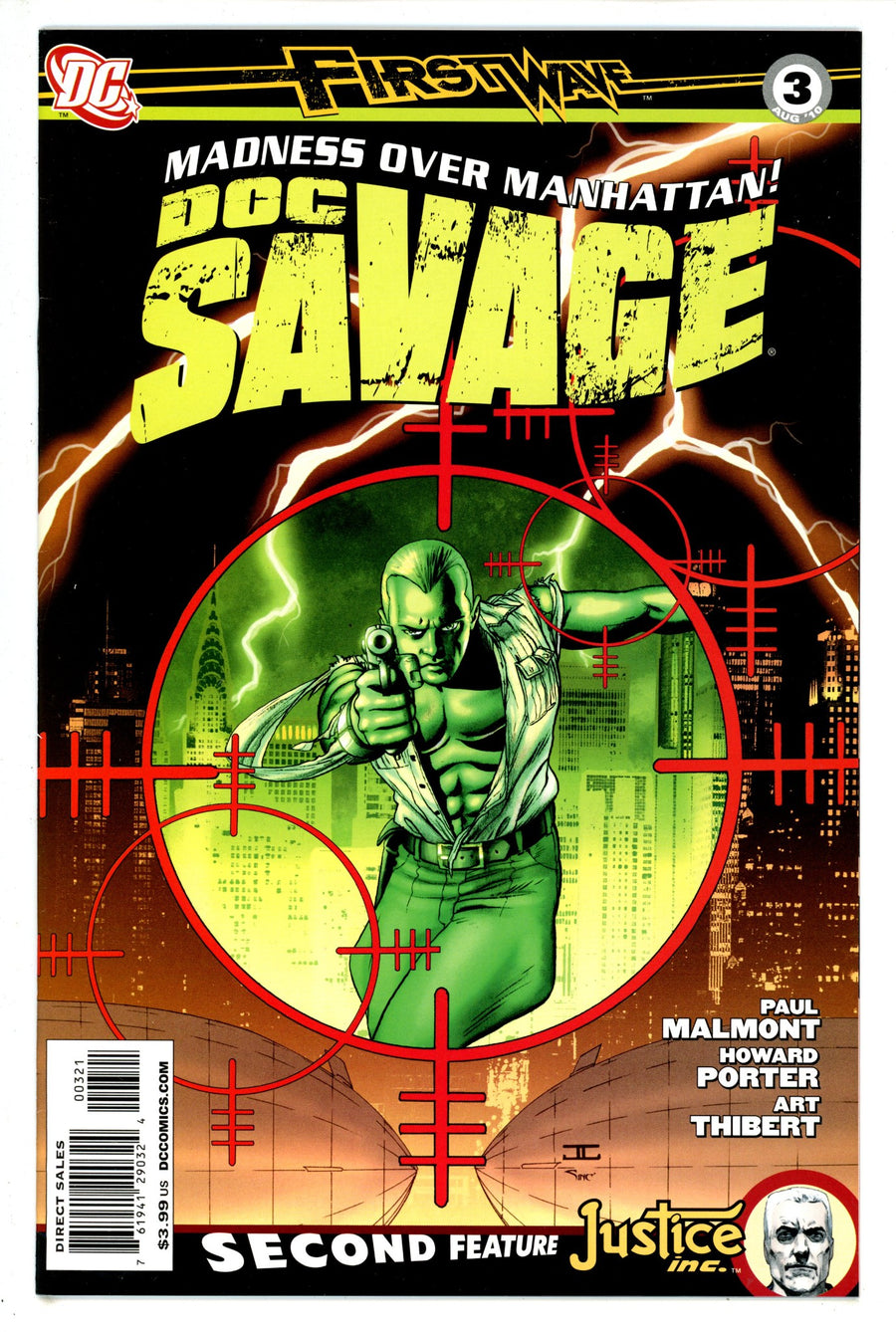Doc Savage Vol 3 3 Cassaday Variant (2010)