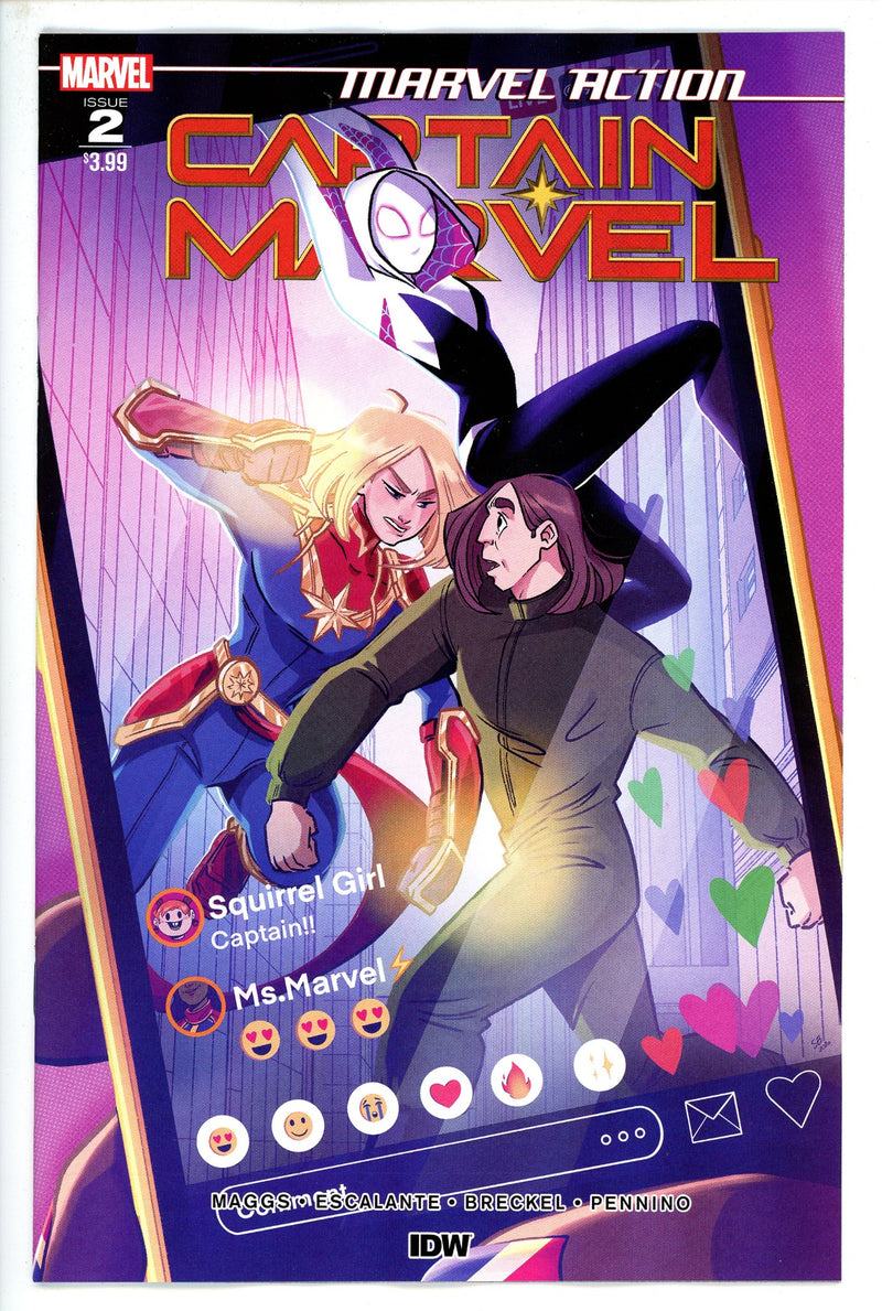 Marvel Action Captain Marvel 2-IDW-CaptCan Comics Inc