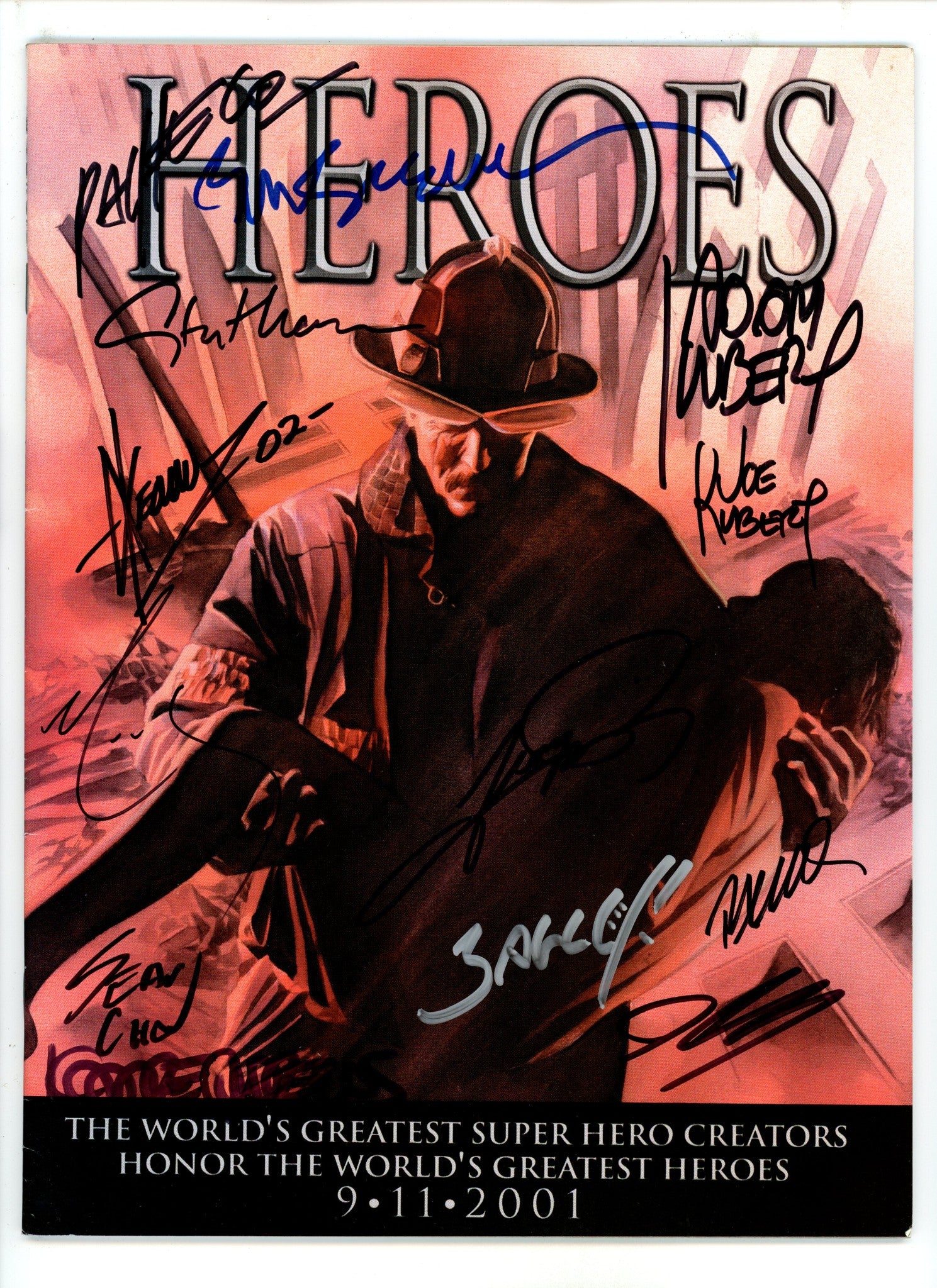 Heroes 1 Signed x13 FN/VF