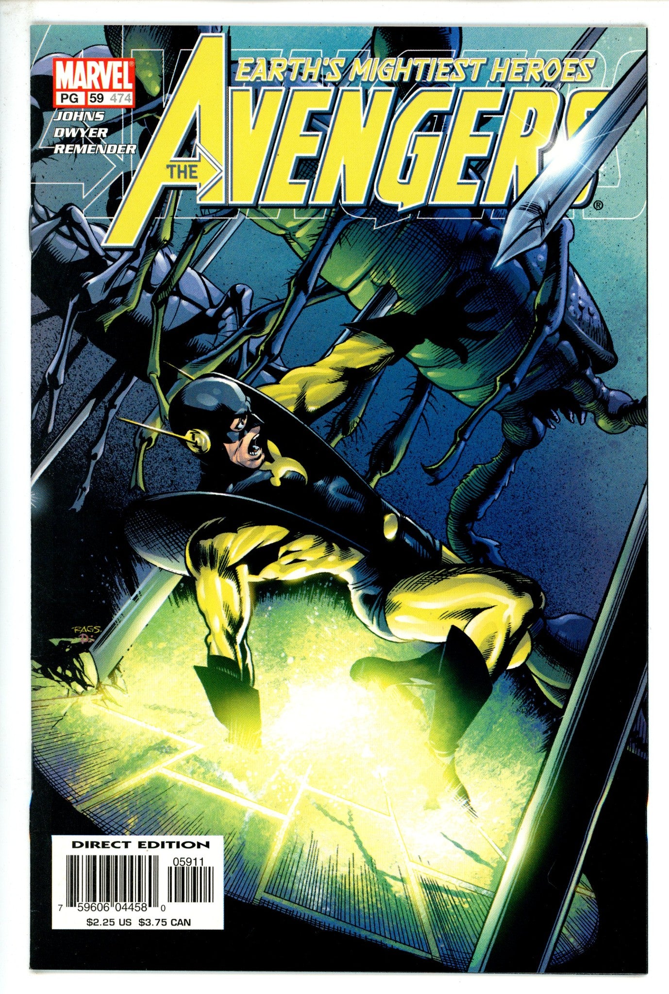 Avengers Vol 3 59 (474) (2002)