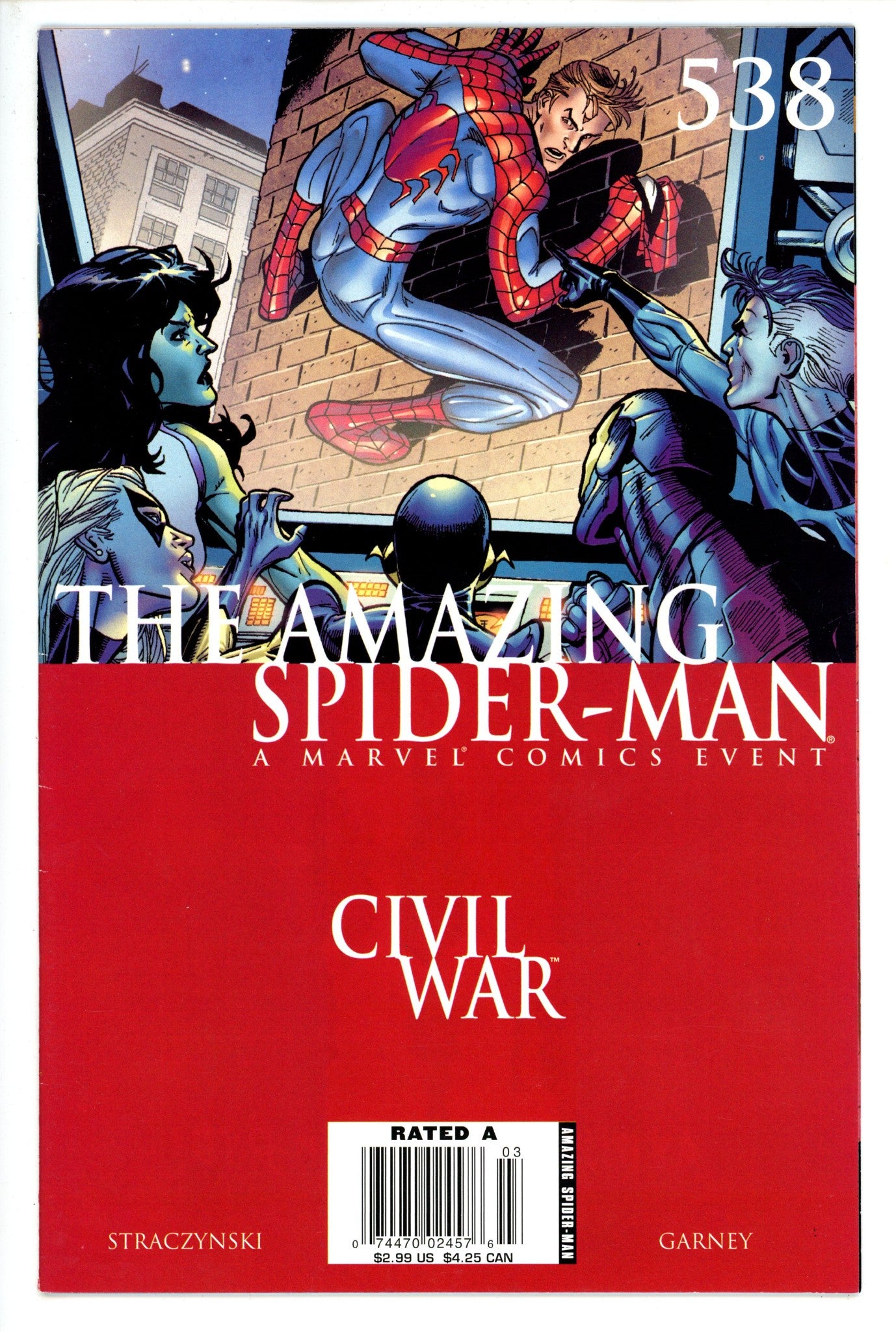 The Amazing Spider-Man Vol 2 538 Newsstand VF