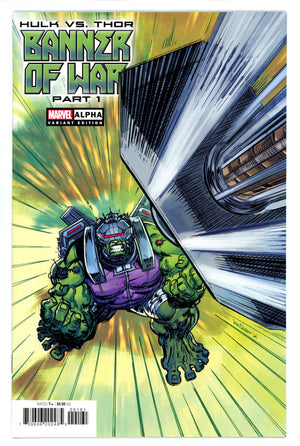 Hulk vs Thor Banner War Alpha 1 Von Eeden Variant (2022)