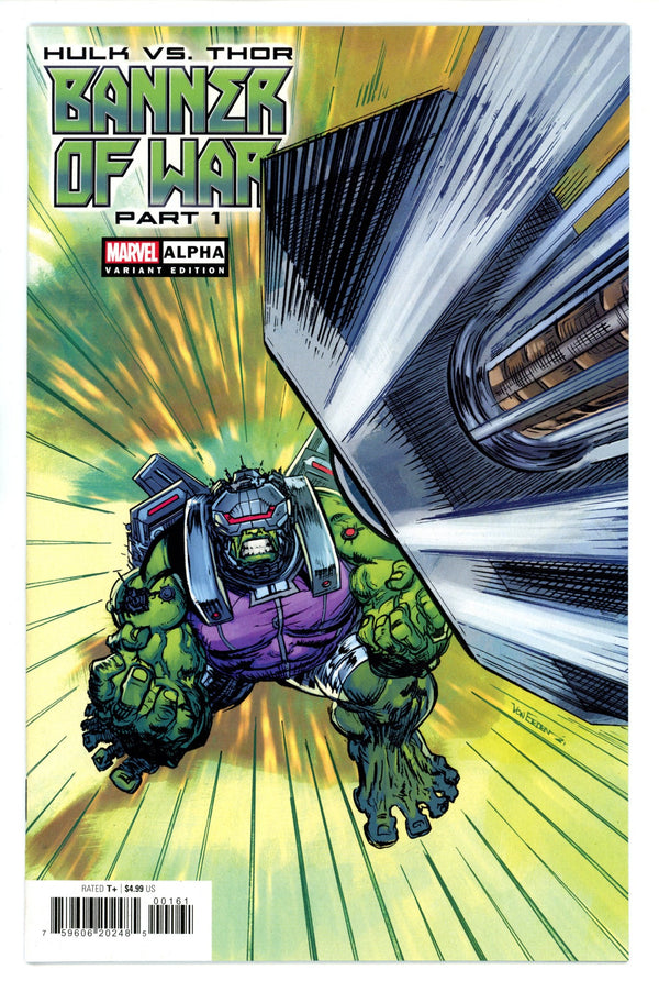 Hulk vs Thor Banner War Alpha 1 Von Eeden Variant (2022)