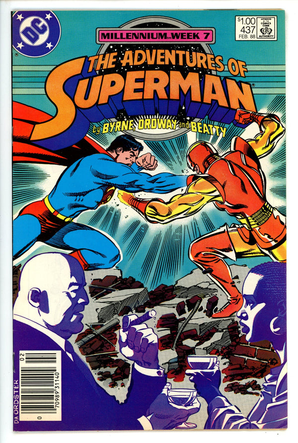 Adventures of Superman 437 Canadian VF+