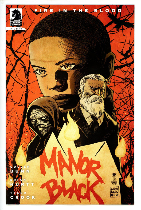 Manor Black Fire in the Blood 1 Francavilla Variant (2022)