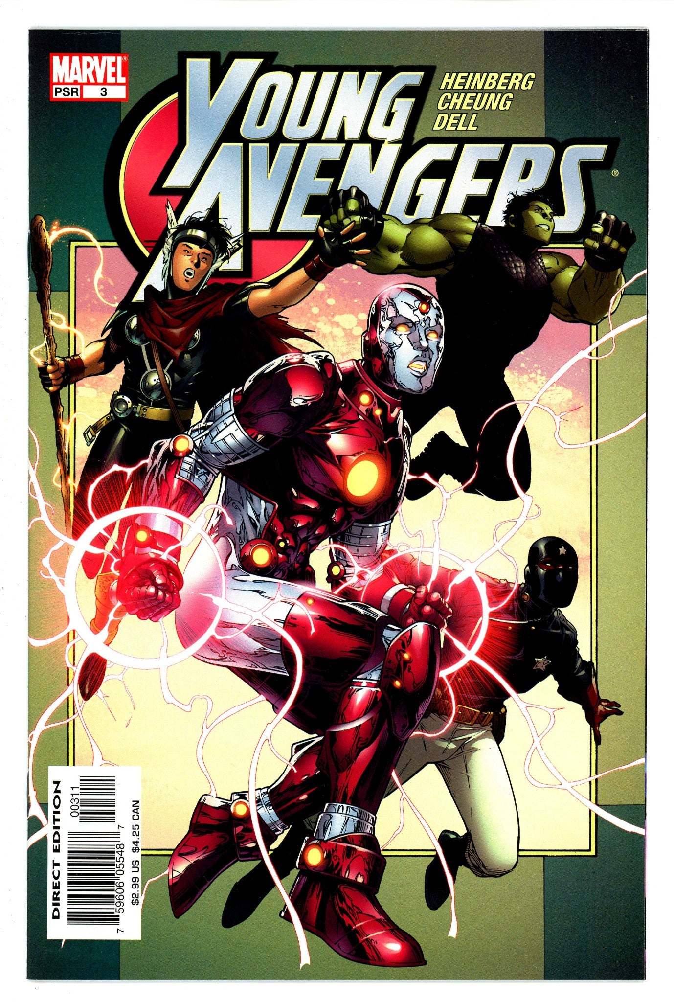 Young Avengers Vol 1 3 NM-