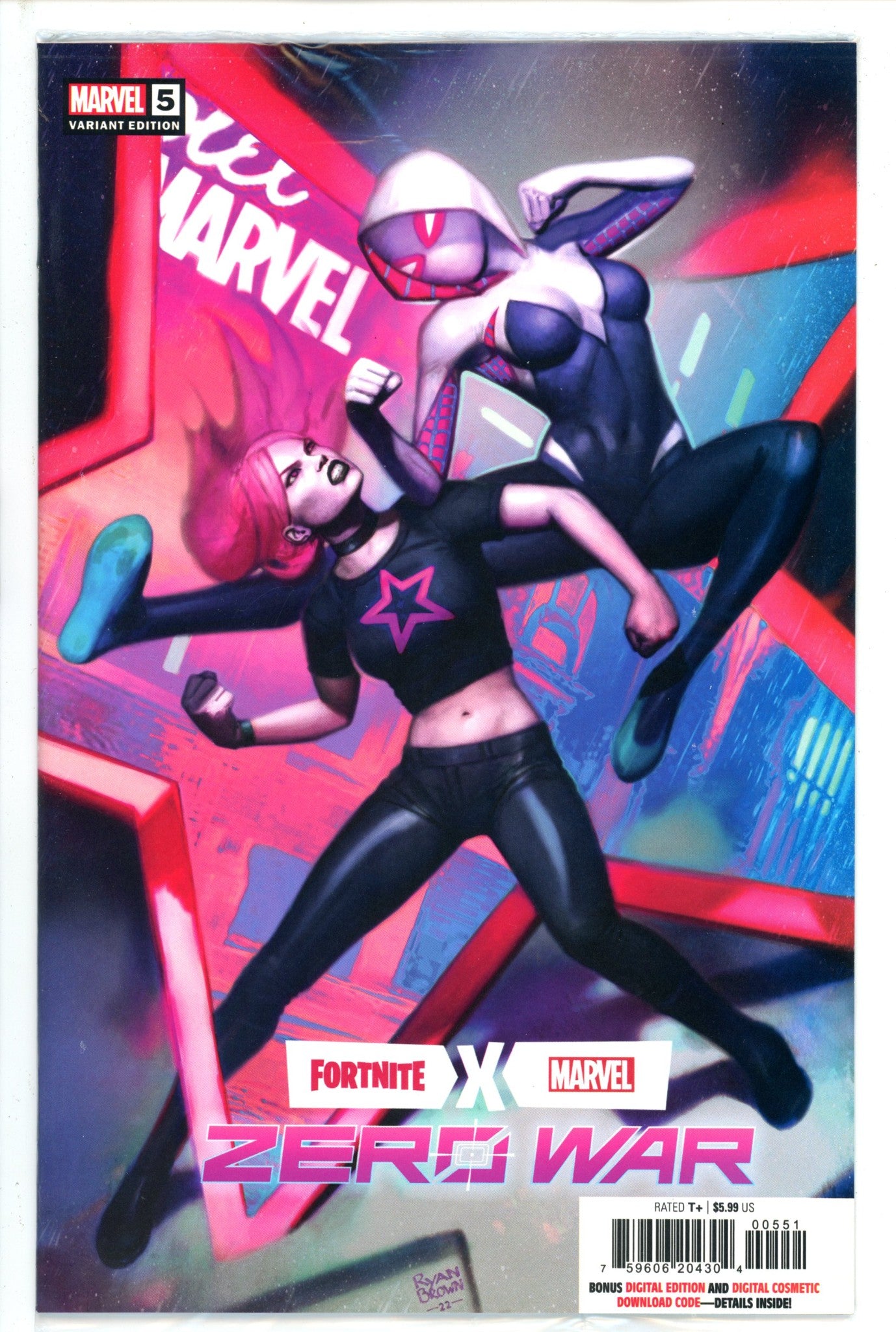 Fortnite X Marvel Zero War 5 Brown Variant (2022)