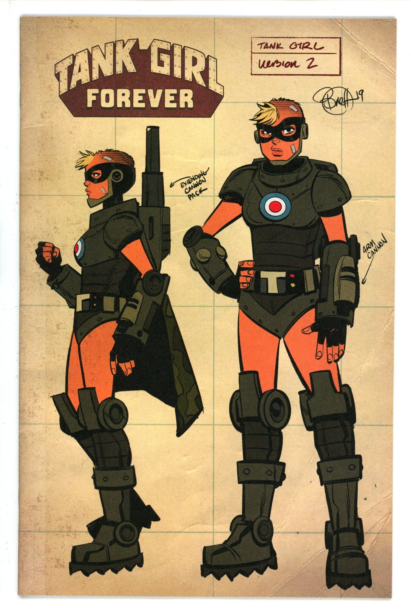 Tank Girl Forever 5 SDCC Variant