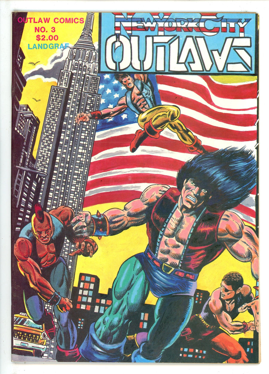 New York City Outlaws 3 VF- (1984)