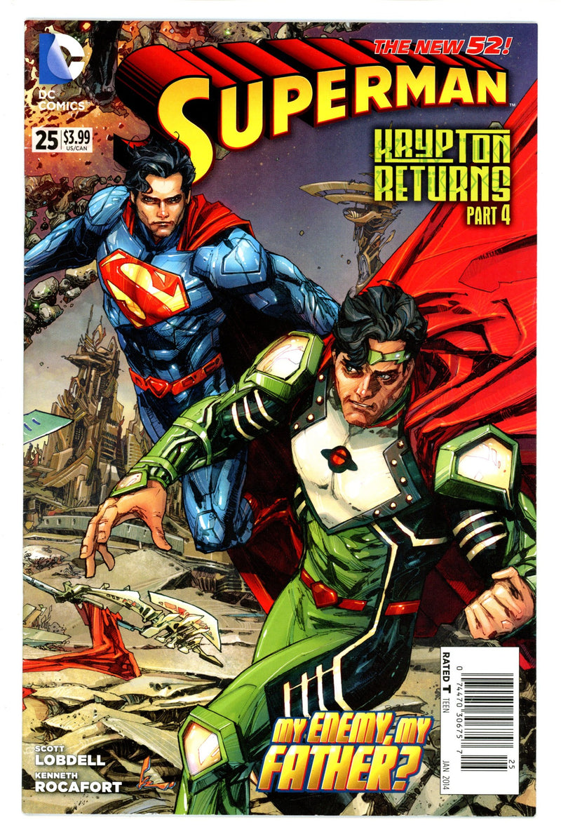 Superman Vol 3 25 Newsstand VF-
