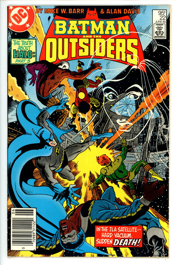 Batman and the Outsiders Vol 1 22 Canadian VF