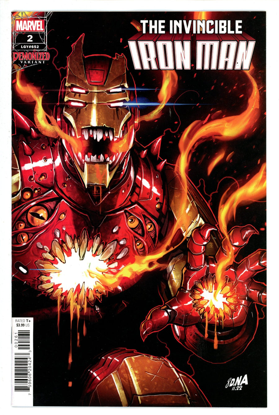 Invincible Iron Man Vol 4 2 Demonized Variant (2023)