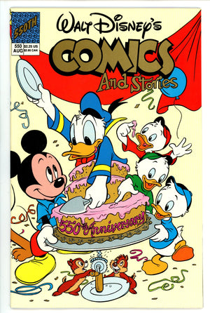 Walt Disney's Comics and Stories 550