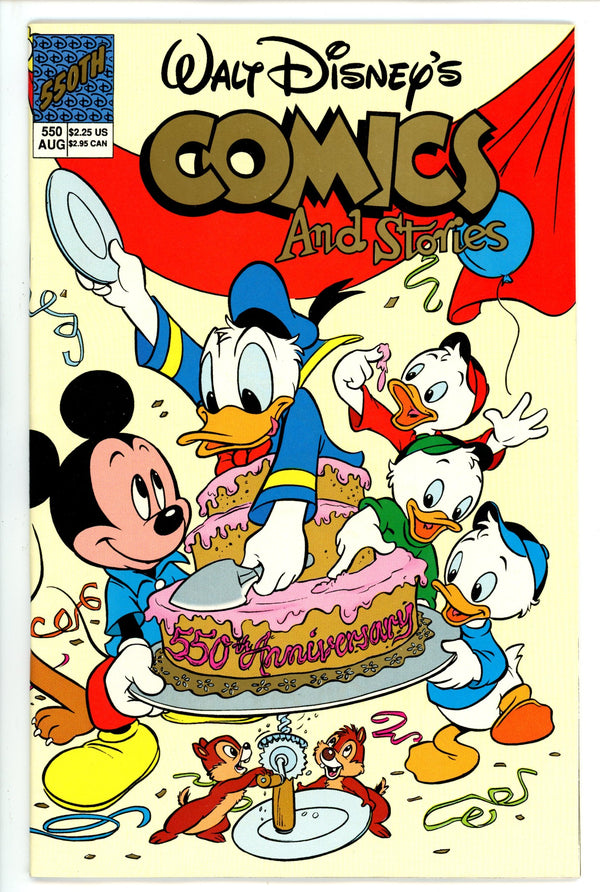 Walt Disney's Comics and Stories 550